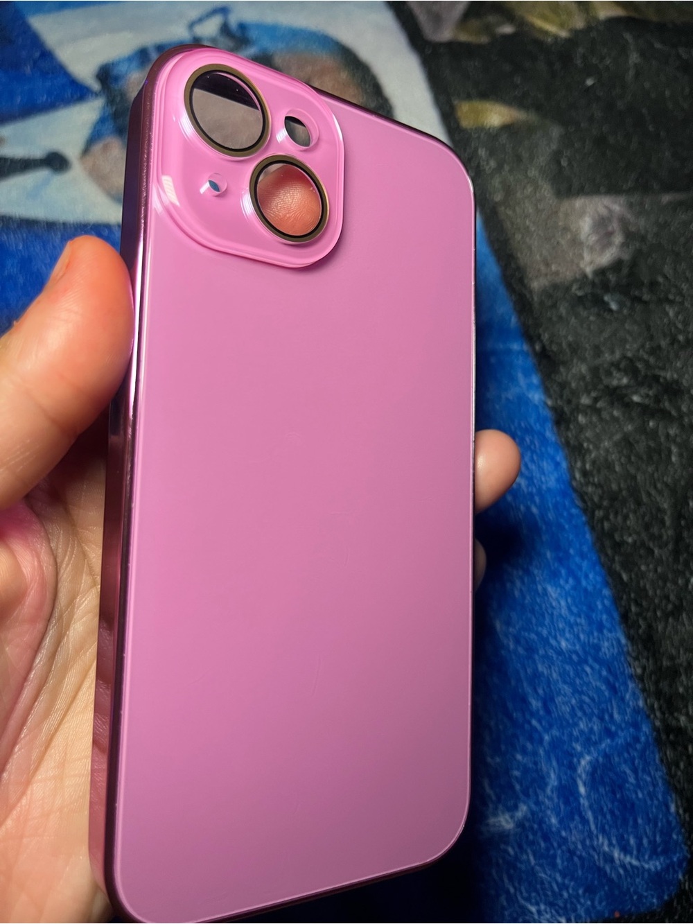 Pink Glossy Slim iPhone 13 Case